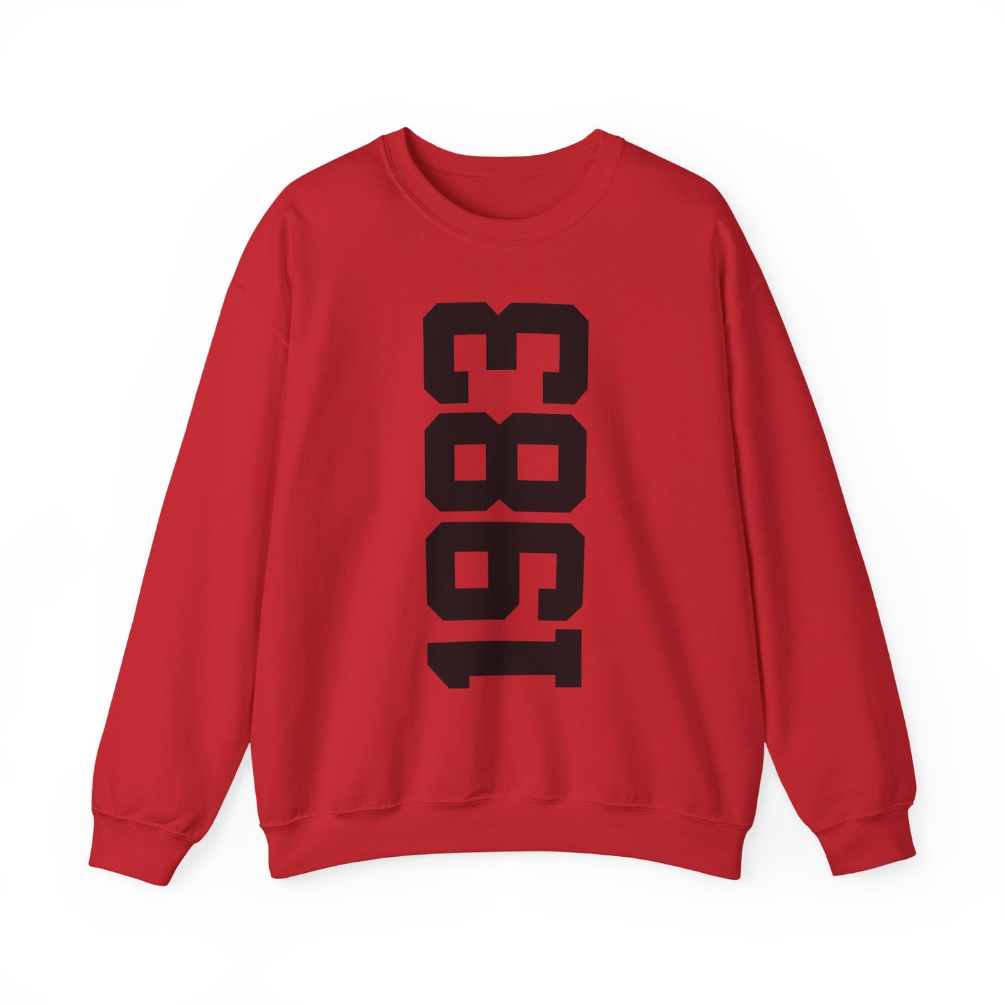 1983 Sweatshirt, 1983 College Style 1983 Year Sweatshirt, 1983 Birthday Shirt, 1983 Birthday Gift, 40th Birthday Sweatshirt, Gift for Her