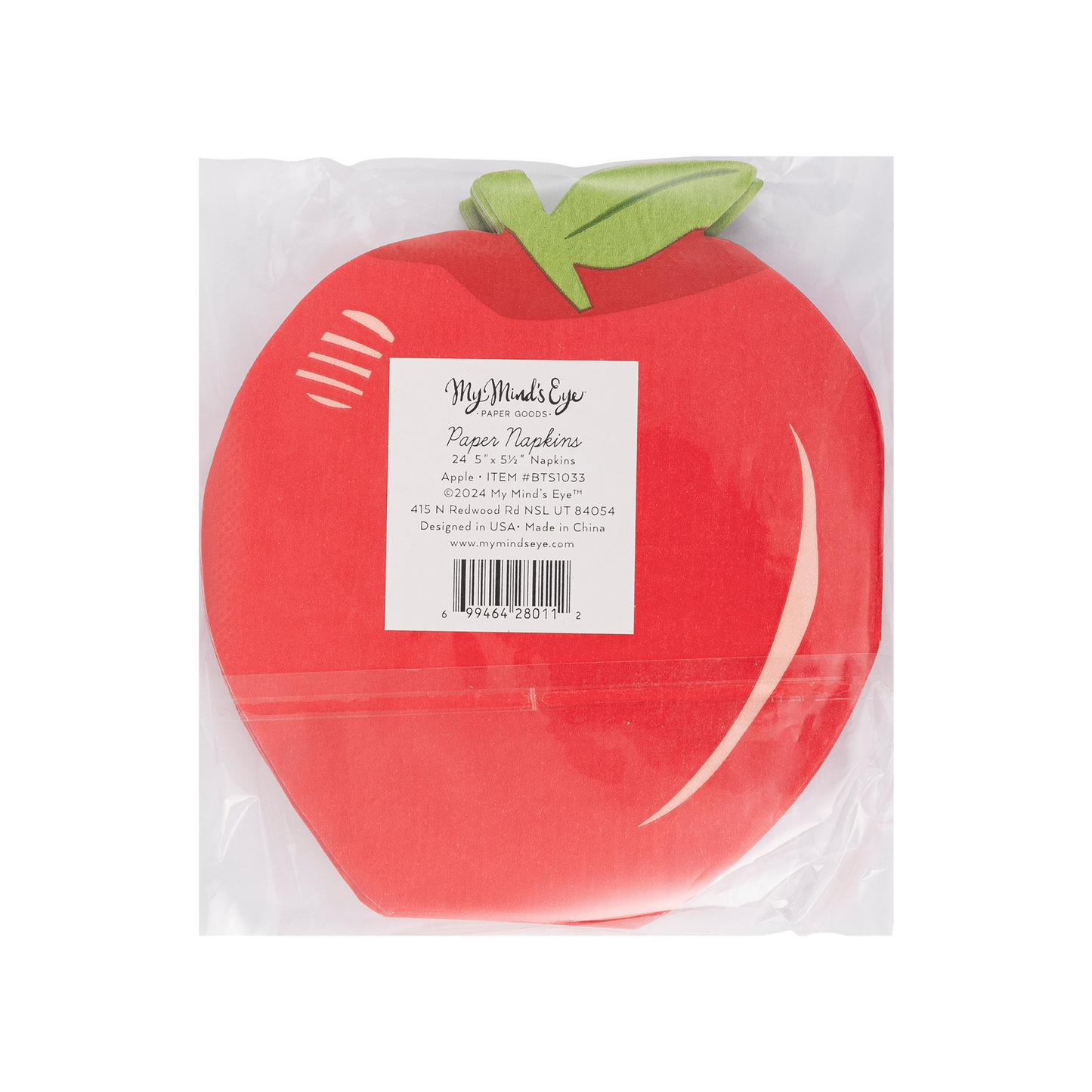 BTS1033 - Apple Shaped Napkin