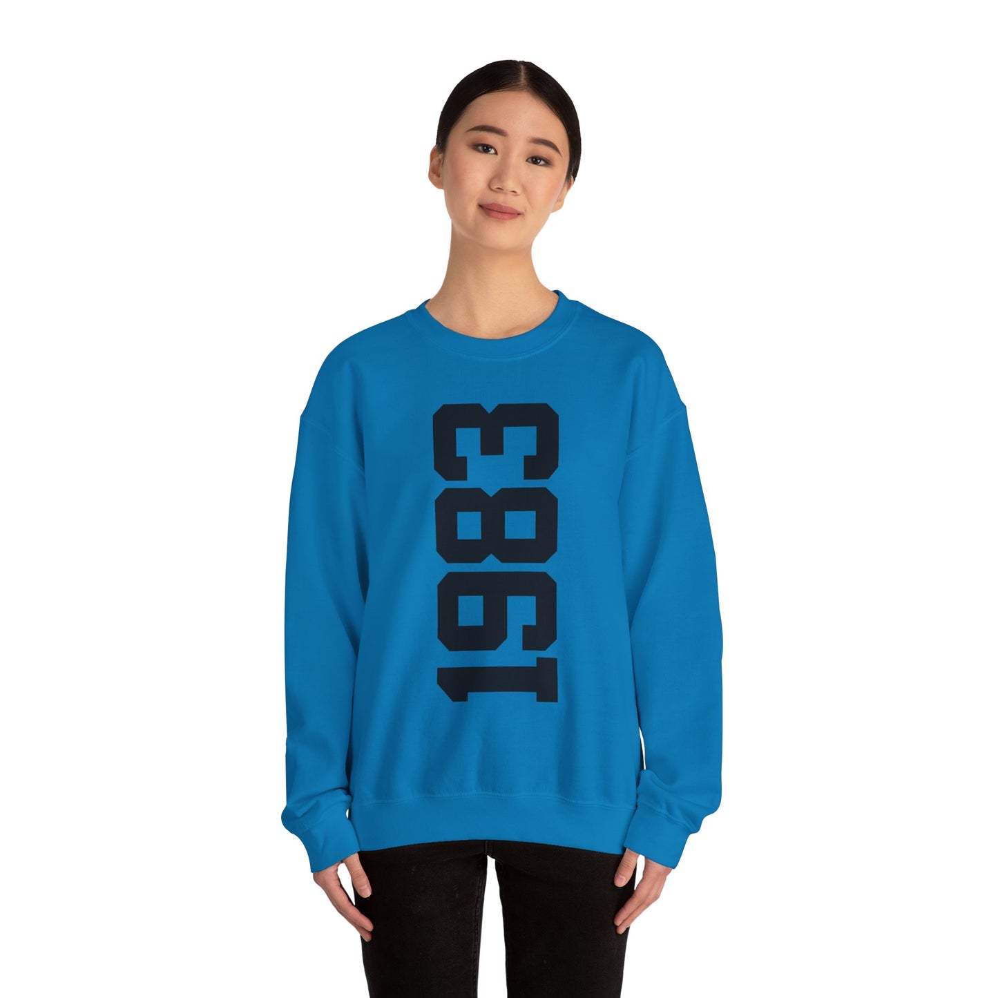 1983 Sweatshirt, 1983 College Style 1983 Year Sweatshirt, 1983 Birthday Shirt, 1983 Birthday Gift, 40th Birthday Sweatshirt, Gift for Her