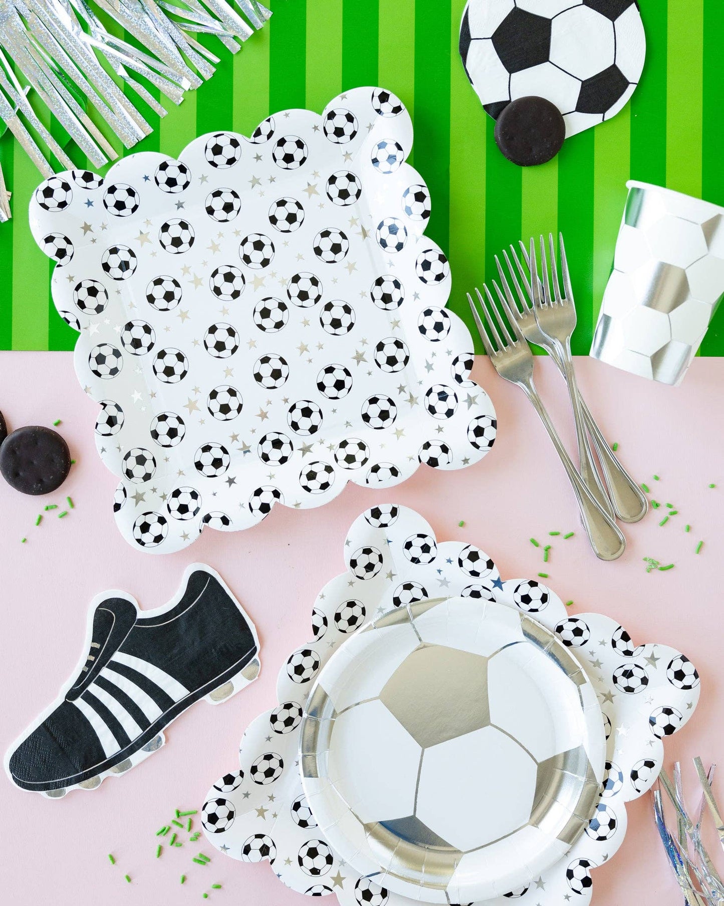 SOC1038 - Shoe Shaped Paper Dinner Napkin