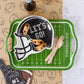 FTB939 -  Football Shaped Paper Dinner Napkin