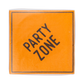 PLCON37 - Construction Sign Paper Cocktail Napkin