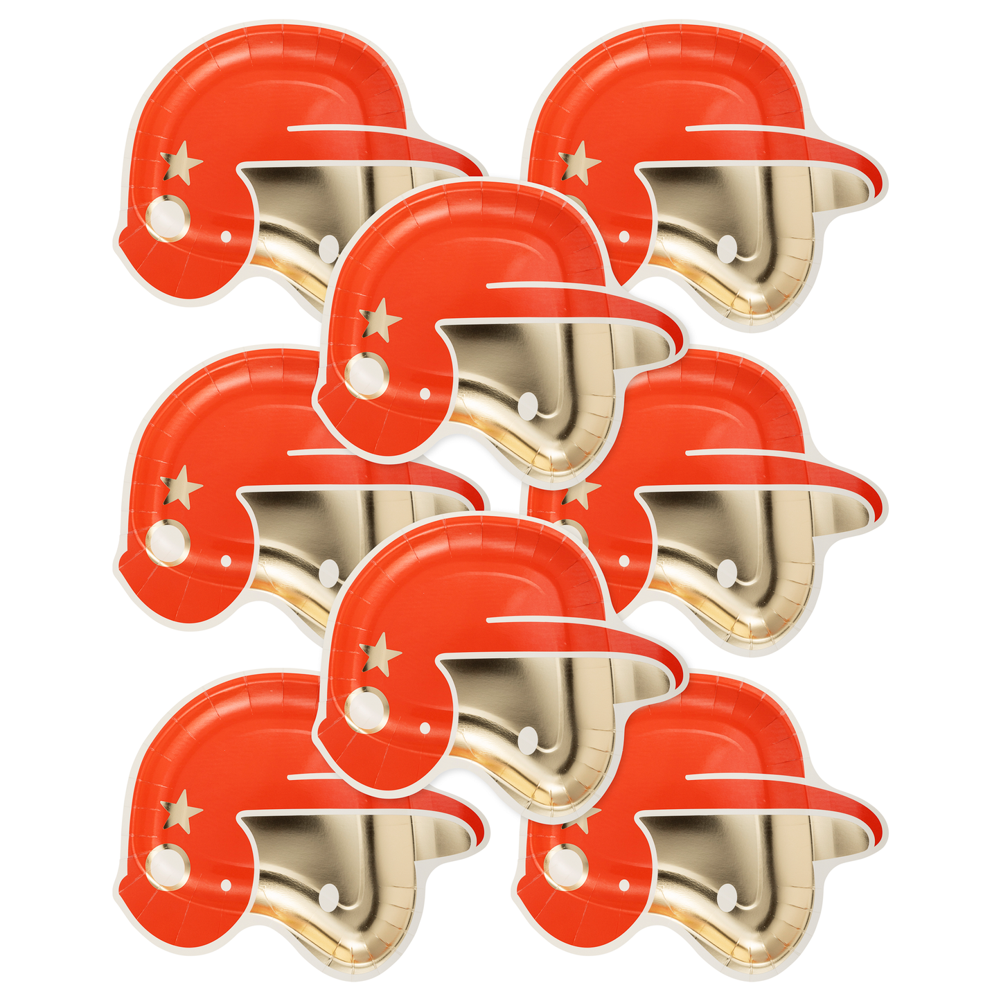 BAS1040 - Helmet Shaped Paper Plate