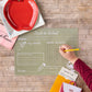 BTS939 -  Occasions By Shakira - Back To School Eraser Dinner Napkin
