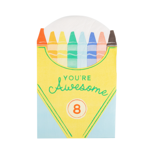 BTS1238 - Crayon Box Shaped Dinner Napkin