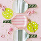 PCK1042 - Pink Paddle Shaped Paper Plate