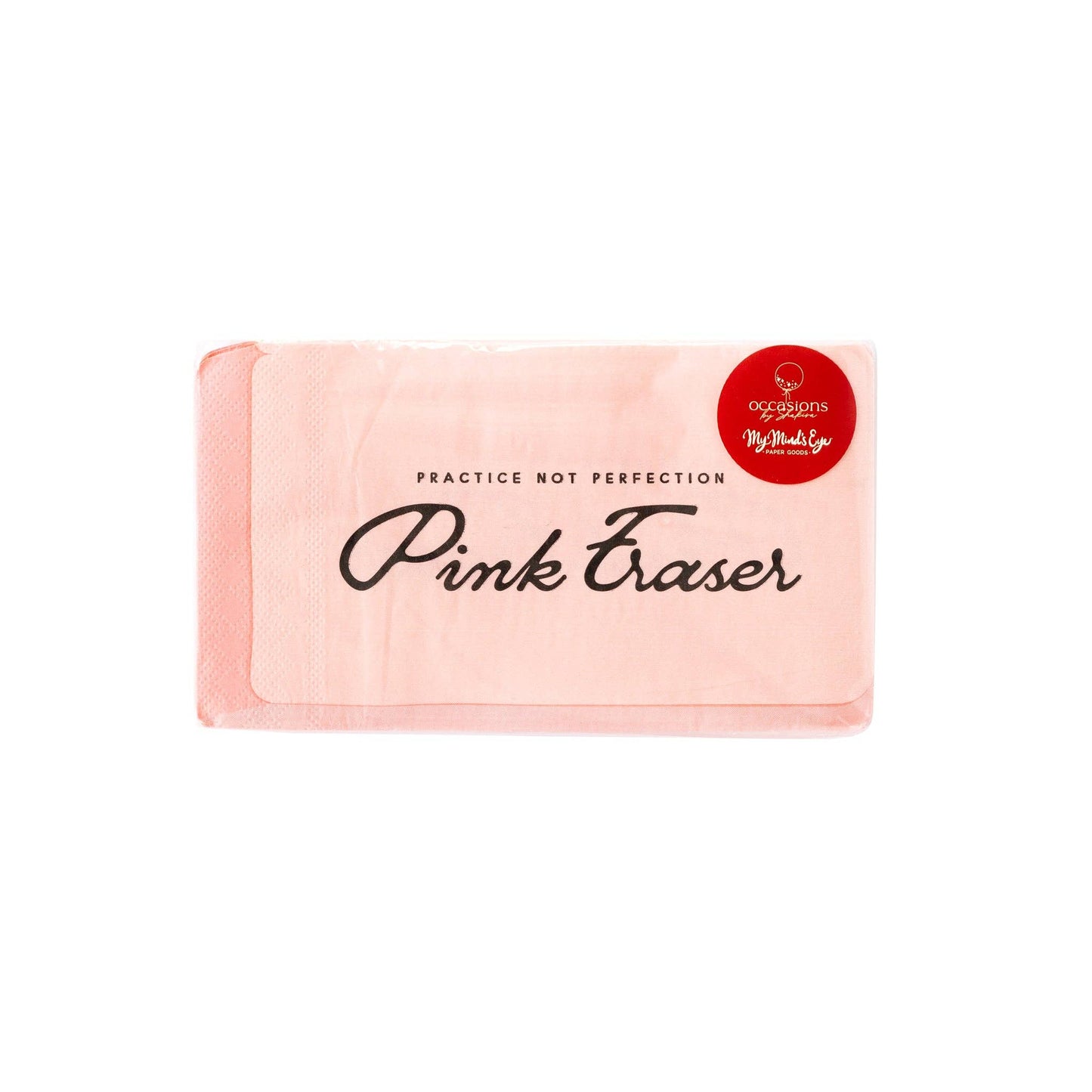 BTS939 -  Occasions By Shakira - Back To School Eraser Dinner Napkin