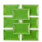 FTB940 -  Football Field Shaped Paper Plate