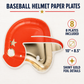 Baseball Shaped Paper Plates – Baseball Birthday Party, Sports Theme & Game Day Party Plates