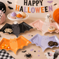 Bat Shaped Paper Plates – Halloween Party Plates, Spooky Birthday & Vampire Party Supplies
