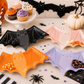 Bat Shaped Paper Plates – Halloween Party Plates, Spooky Birthday & Vampire Party Supplies