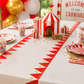 Carnival Table Runner | Circus Party Decorations | Carnival Birthday Party Decor | Big Top Party Supplies | Carnival Theme Table Decor