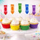 Crayon Cupcake Toppers, Crayon Party Decoration, Crayon Cake Toppers, Art Party Cupcake Picks, Graduation Cupcake Toppers, Art Brithday Party Supplies