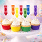 Crayon Cupcake Toppers, Crayon Party Decoration, Crayon Cake Toppers, Art Party Cupcake Picks, Graduation Cupcake Toppers, Art Brithday Party Supplies