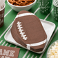 Football Shaped Napkins, Game Day Party Napkins, Football Birthday Party Supplies, Tailgate Decorations, Sports Party Tableware, 24 Pack