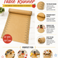 Back to School Table Runner, Ruler Kraft Paper Table Decor, First Day of School Breakfast Decorations, Teacher Classroom Party Decor