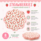 Strawberry Shaped Paper Plates – Berry Sweet Birthday Party, Picnic & Summer Party Plates
