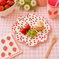 Strawberry Shaped Paper Plates – Berry Sweet Birthday Party, Picnic & Summer Party Plates