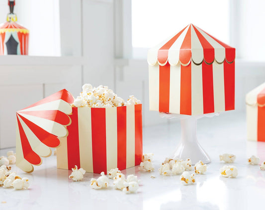Carnival Favor Boxes, Circus Treat Boxes, Big Top Party Favor Boxes, Carnival Party Decorations, Circus Candy Boxes, Carnival Favors, 8 Ct