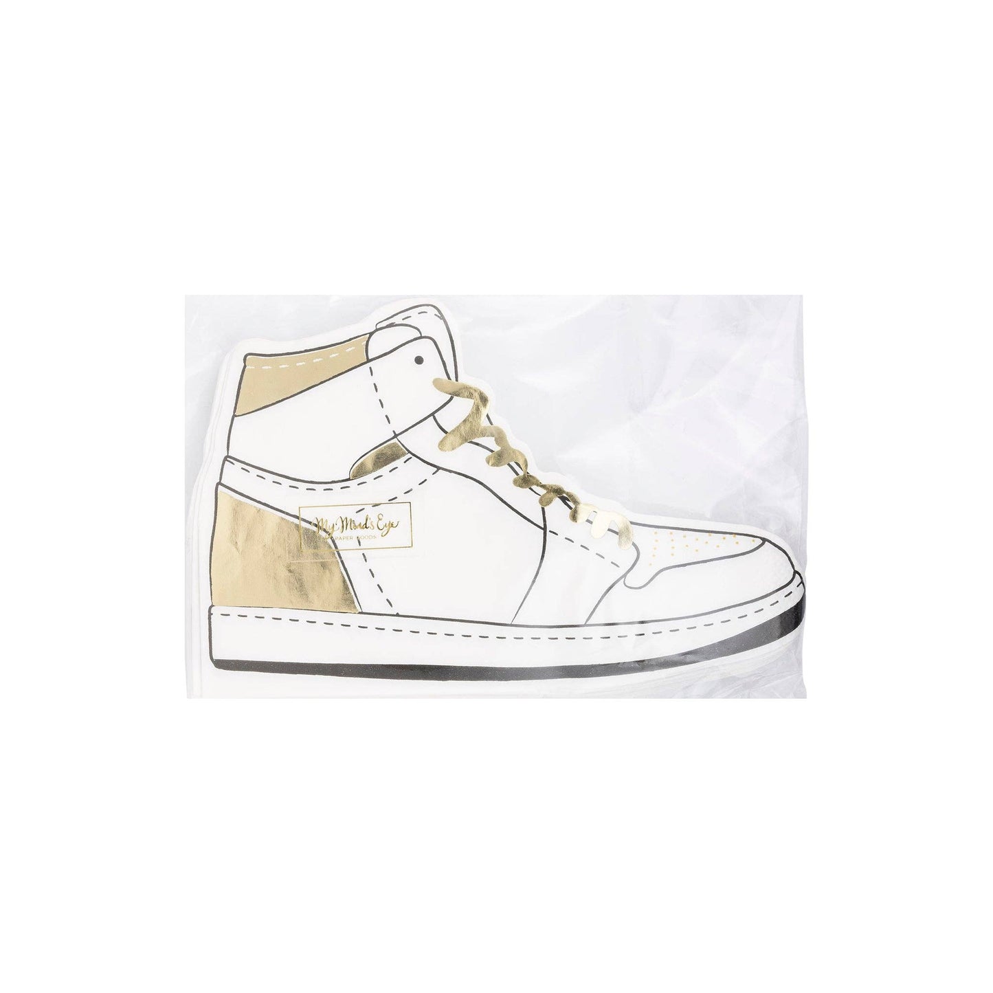 BBL1039 - Hightop Shoe Shaped Paper Dinner Napkin
