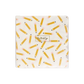 BTS1035 - Pencil Pattern Scallop Cocktail Napkin