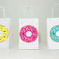 Donut Goody Bags, Donuts Party Bags, Donut Gift Bags, Donut Treat Bags, Donut Goodie Bags, Donut Birthday, Donut Party, Donut Favors