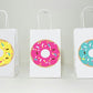 Donut Goody Bags, Donuts Party Bags, Donut Gift Bags, Donut Treat Bags, Donut Goodie Bags, Donut Birthday, Donut Party, Donut Favors