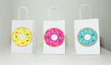 Donut Goody Bags, Donuts Party Bags, Donut Gift Bags, Donut Treat Bags, Donut Goodie Bags, Donut Birthday, Donut Party, Donut Favors