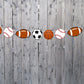 Sports Banner, Sports Garland, Sports Party Banner, Sports Theme Garland, Football, Soccer, Baseball, Basketball