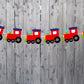 Train Banner, Train Garland, Train Birthday Banner, Train Party Banner