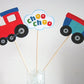 Train Banner, Train Garland, Train Birthday Banner, Train Party Banner