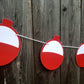Fishing Bobber Garland, Fishing Party, Fish Bobber Garland, fishing Baby Shower, Fishing Birthday Party, Fishing Banner