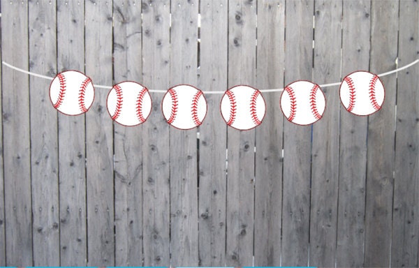 Baseball Banner, Baseball Garland, Sports Banner, Sports Garland, Baseball Baby Shower, Baseball birthday, Photo Prop (26171114P)