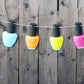 Nail Polish Banner, Nail Polish Garland, Spa Party Banner, Spa Party Garland, Spa Party Decorations, Photo Prop, Beauty Party Supplies Props