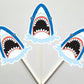 Shark Banner, Shark Garland, Space Banner, Space Garland, Shark Party