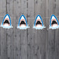 Shark Banner, Shark Garland, Space Banner, Space Garland, Shark Party