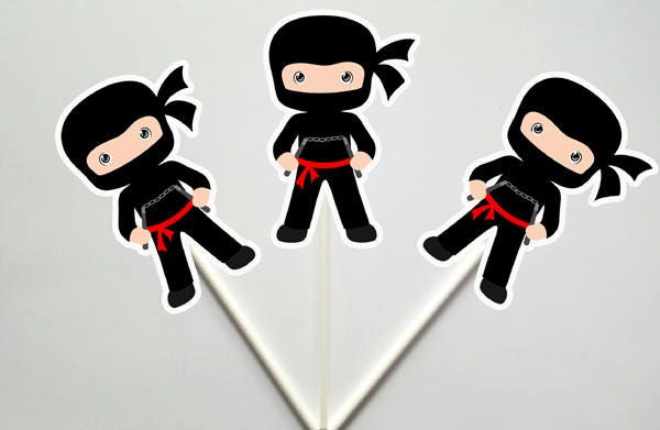 Ninja Banner, Ninja Birthday Banner, Ninja Garland, Ninja Party Banner