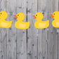 Rubber Duck Banner, Rubber Duck Garland, Rubber Duck Decorations, Rubber Duck Baby Shower, Rubber Duck Photo Prop, Rubber Duck Birthday