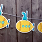 Submarine Banner, Submarine Garland, Submarine Decorations, Submarine Party, Submarine
