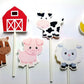 Pig Garland, Pig Banner, Pig Birthday, Farm Birthday, Pig Party Supplies