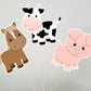 Pig Garland, Pig Banner, Pig Birthday, Farm Birthday, Pig Party Supplies