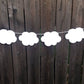 Cloud Garland, Cloud Banner, Cloud Nursery Decoration, Cloud Photo Prop