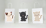 Cat Goody Bags, Cat Favor Bags, Cat Gift Bags, Cat Favors, Brown Cat 921717236P