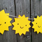 Sun Banner, Sun Garland, Sunshine Banner, Sunshine Garland, Weather Banner, You Are My Sunshine Birthday