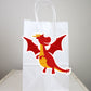 Dragon Goody Bags, Dragon Favor Bags, Dragon Gift Bags, Dragon Party Bags, Dragon Birthday, Dragon Favors