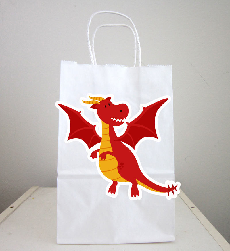 Dragon Goody Bags, Dragon Favor Bags, Dragon Gift Bags, Dragon Party Bags, Dragon Birthday, Dragon Favors