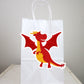 Dragon Goody Bags, Dragon Favor Bags, Dragon Gift Bags, Dragon Party Bags, Dragon Birthday, Dragon Favors