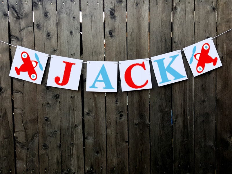 Airplane Garland, Airplane Banner, Airplane Party Garland, Airplane Baby Shower, Airplane Banner, Airplane Photo Prop (48171013P)