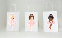 Ballerina Goody Bags, Ballet Goody Bags, Ballet Favor Bags, Ballet Goody Bags, Ballet Favor Bags
