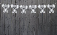 Koala Bear Garland, Koala Bear Banner, Koala Bear Birthday, Koala Bear Baby Shower, Koala Bear Decorations, Koala Bear Party Supplies